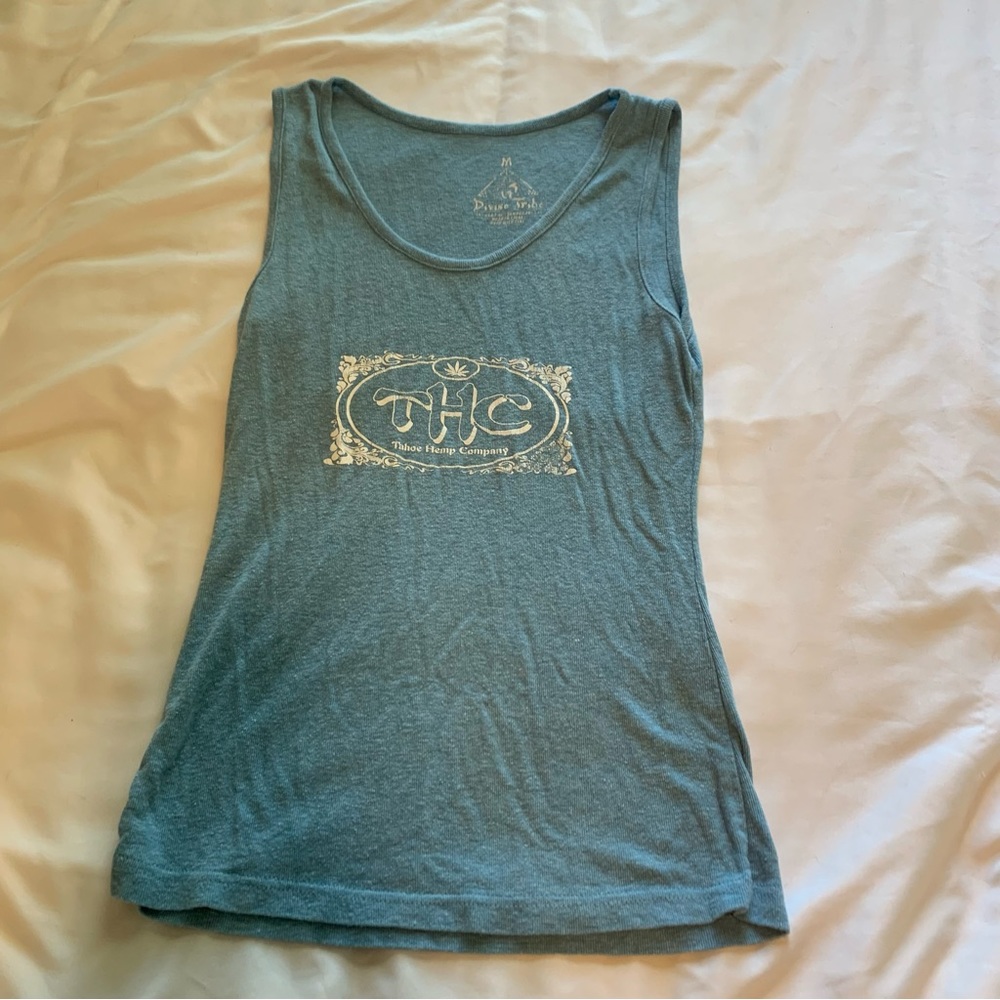 Blue THC Tank